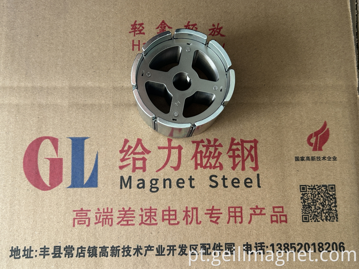 Neodymium Arc Segment Magnets Motor